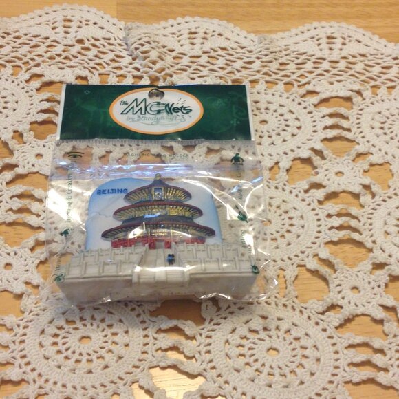 Handmade Fridge Magnet / Memo Holder, Beijing - Picture 1 of 4